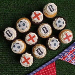 World Cup Cupcakes